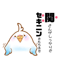 [LINEスタンプ] 関さんのスタンプ