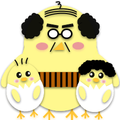 [LINEスタンプ] ちびえもんと孫たち