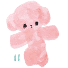 [LINEスタンプ] ピンクのくまのスタンプ