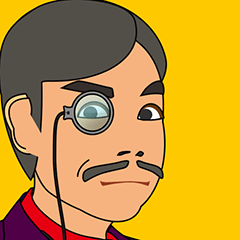 [LINEスタンプ] ンマニ伯爵は呟かない
