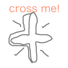 [LINEスタンプ] crossxcrossの画像（メイン）