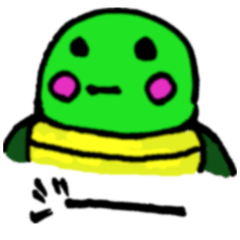 [LINEスタンプ] かめ三郎