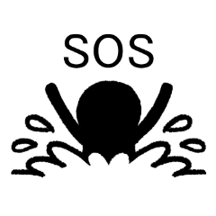 [LINEスタンプ] SOSカードのスタンプバージョン