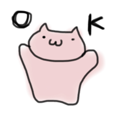 [LINEスタンプ] ぬりかべ猫さん 