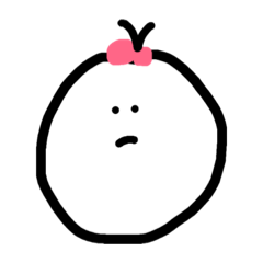 [LINEスタンプ] まんまるちゃん。