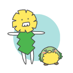 [LINEスタンプ] ぽぽじいスタンプ