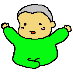 [LINEスタンプ] 坊主あたまの赤ちゃんスタンプ 