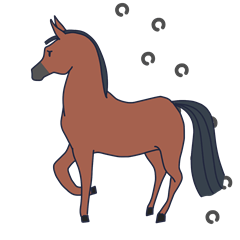 [LINEスタンプ] HORSE GAMES