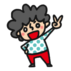 [LINEスタンプ] アフロ スタンプ