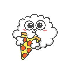 [LINEスタンプ] わたがしミロちゃん