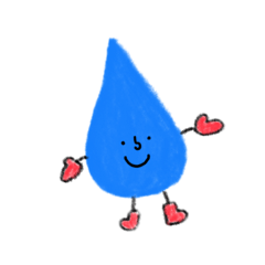 [LINEスタンプ] しずくちゃんのおともだち