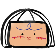[LINEスタンプ] はなちゃんの一日 (日常編)