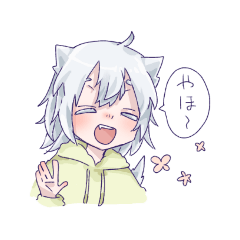 [LINEスタンプ] ゆるふわ白犬ちゃん