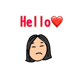 [LINEスタンプ] Mi-stamp 1❤️