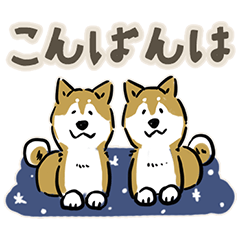 [LINEスタンプ] Every Day Dog SHIBA 日本語3の画像（メイン）