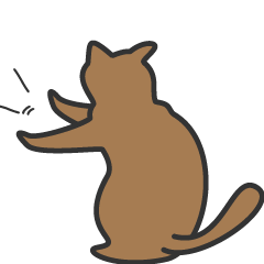 [LINEスタンプ] せねこ 13 -SENEKO 13- アニメーション