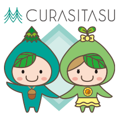 [LINEスタンプ] つながるくんひろがるちゃん 