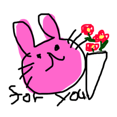 [LINEスタンプ] ゆるゆるウサギ ②