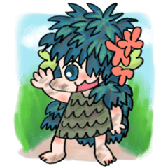 [LINEスタンプ] 野性のジュンちゃん