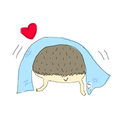 [LINEスタンプ] ハリネズミ王2