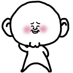 [LINEスタンプ] 【ケツアゴ人間】愉快なスタンプ①