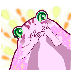 [LINEスタンプ] ももいろがえる 日本語2 