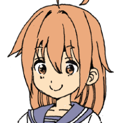 [LINEスタンプ] 天然少女スタンプ