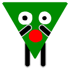[LINEスタンプ] 図形ちゃんスタンプ22