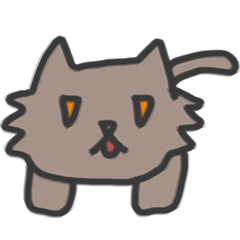 [LINEスタンプ] だるい猫