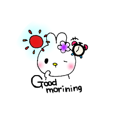 [LINEスタンプ] 毎日使える✩うさぎちゃんすたんぷ