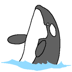 [LINEスタンプ] シャチたち3