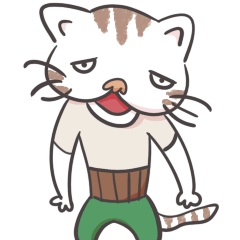 [LINEスタンプ] 日本猫（にほんねこ）