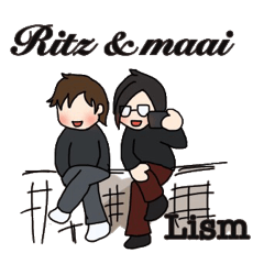 [LINEスタンプ] RITZとmaai バージョン2.