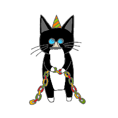 [LINEスタンプ] うちのはちわれ猫スタンプ
