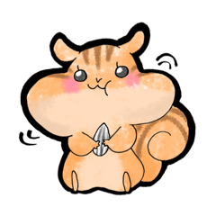 [LINEスタンプ] シマリスのしま
