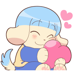 [LINEスタンプ] こいぬのてるちゃん