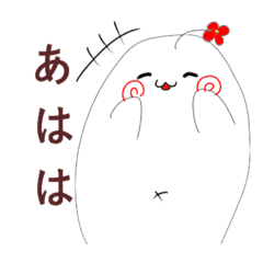 [LINEスタンプ] お花あざらしスタンプ