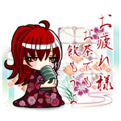 [LINEスタンプ] 江戸っ子オタケ2（兄弟編）