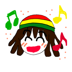 [LINEスタンプ] あしたのラスタちゃん☆ 2