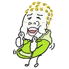 [LINEスタンプ] ザ・妖精らいふくんの日常