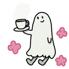 [LINEスタンプ] 足つきおばけちゃん