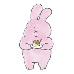 [LINEスタンプ] punipuni usagi-chan