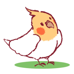 [LINEスタンプ] オカメインコづくしの画像（メイン）