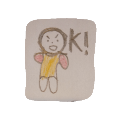 [LINEスタンプ] 紙人形 ～あの頃のノートの落書き。～
