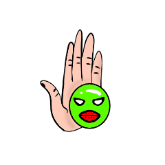 [LINEスタンプ] 不思議なハンドボール