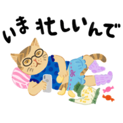 [LINEスタンプ] 猫さんと猫ちゃんの言い訳