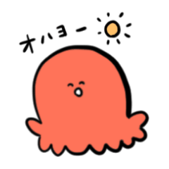 [LINEスタンプ] たこさんとめんだこさん