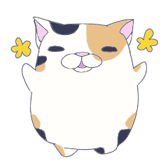 [LINEスタンプ] ブサかわねこ ミケさん