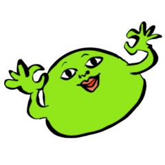 [LINEスタンプ] まめたろー