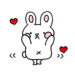[LINEスタンプ] モチうさの日常